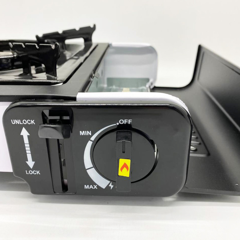 Пічка газова портативна, газовий пальник, плита газова, Туристична похідна пічка (брак паковання)