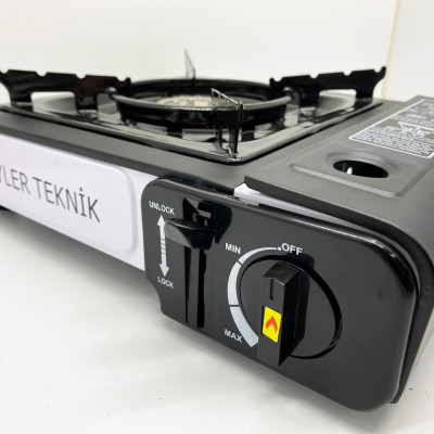 Пічка газова портативна, газовий пальник, плита газова, Туристична похідна пічка (брак паковання)