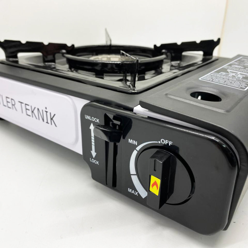 Пічка газова портативна, газовий пальник, плита газова, Туристична похідна пічка (брак паковання)