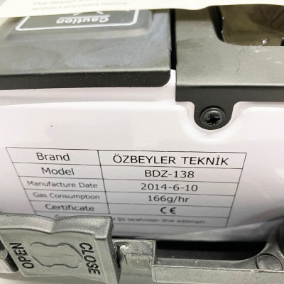 Пічка газова портативна, газовий пальник, плита газова, Туристична похідна пічка (брак паковання)