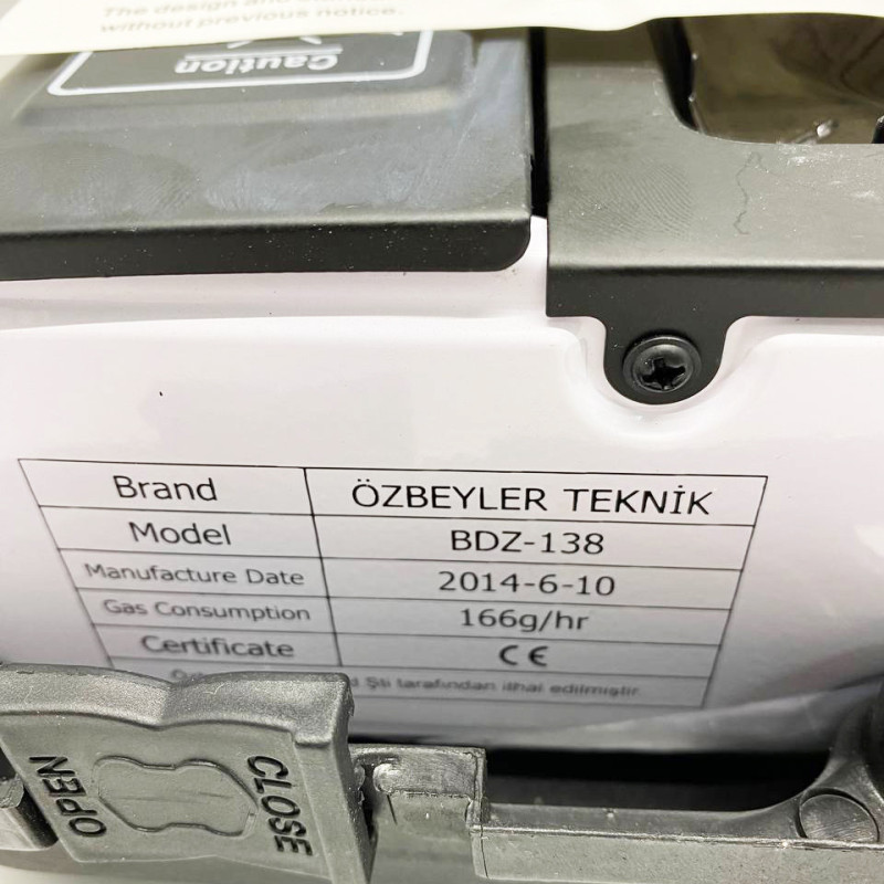 Пічка газова портативна, газовий пальник, плита газова, Туристична похідна пічка (брак паковання)