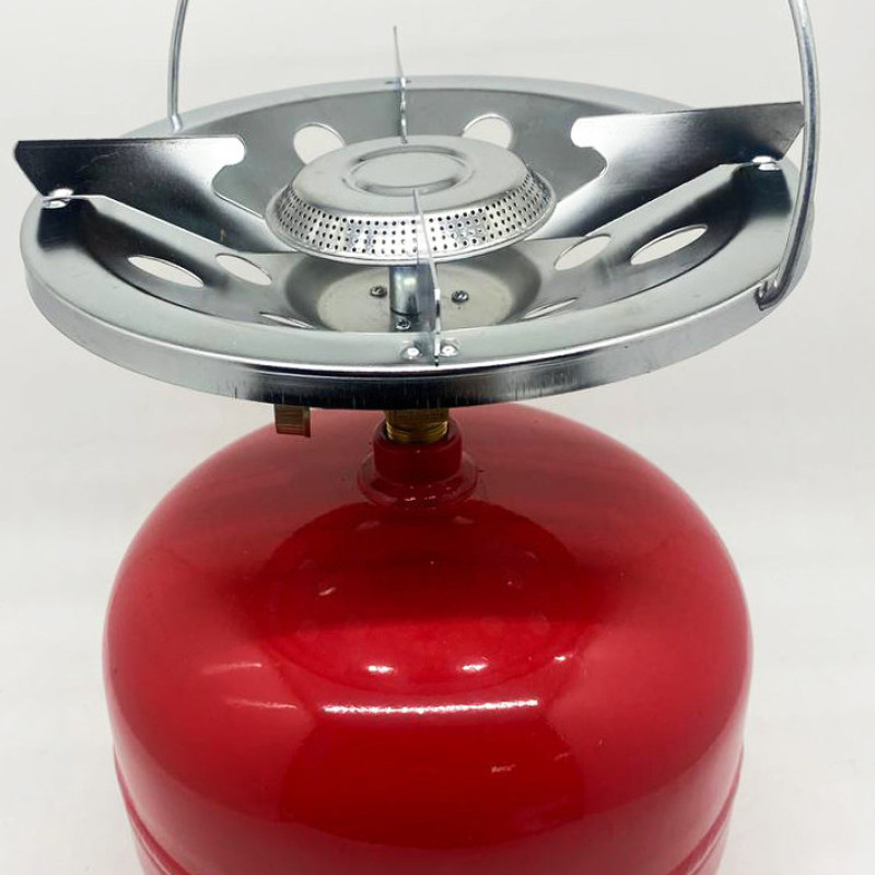 Балон гозовий 5 літрів, туристичний газовий балон, кемпінгова газова пічка, газбалон