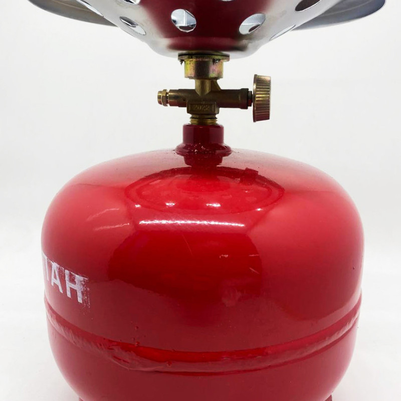 Балон гозовий 5 літрів, туристичний газовий балон, кемпінгова газова пічка, газбалон