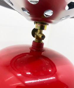 Балон гозовий 8 літрів, туристичний газовий балон, кемпінгова газова пічка, газбалон