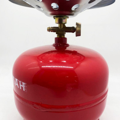 Балон гозовий 8 літрів, туристичний газовий балон, кемпінгова газова пічка, газбалон